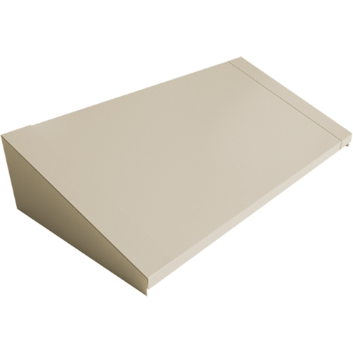 All-Welded Concorde - Heavy-Duty Lockers Sloping Top, 3 Bank, 18" D x 36" W x 6" H, Beige, Steel Nassau Supply