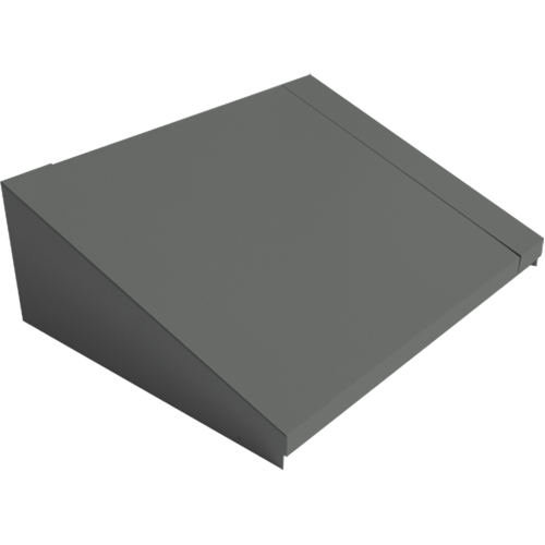 All-Welded Concorde - Heavy-Duty Lockers Sloping Top, 2 Bank, 18" D x 24" W x 6" H, Steel Nassau Supply