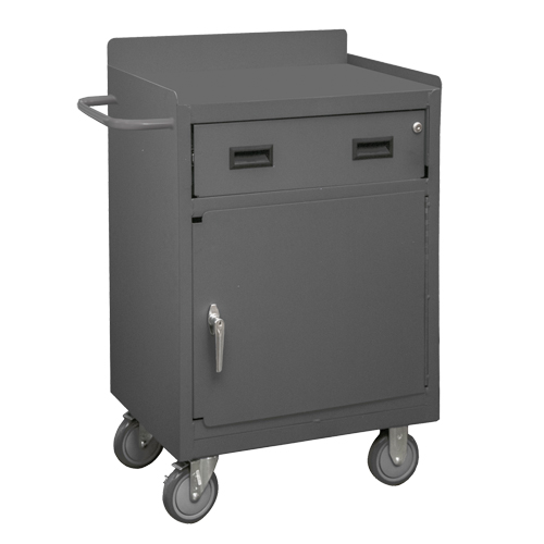 Armoire d'&eacute;tabli mobile, Acier Surface Nassau Supply