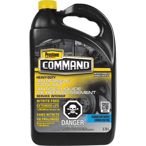 Command&reg; Heavy-Duty Nitrate-Free Extended Life Concentrate Antifreeze/Coolant, 3.78 L, Jug Nassau Supply