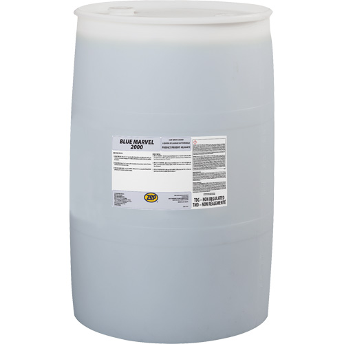 Produit nettoyant pour camions et remorques Blue Marvel 2000, 210 L, Baril Nassau Supply