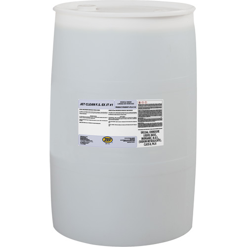 Produit de pr&eacute;nettoyage sans brossage pour v&eacute;hicules Jet Clean, 210 L, Baril Nassau Supply