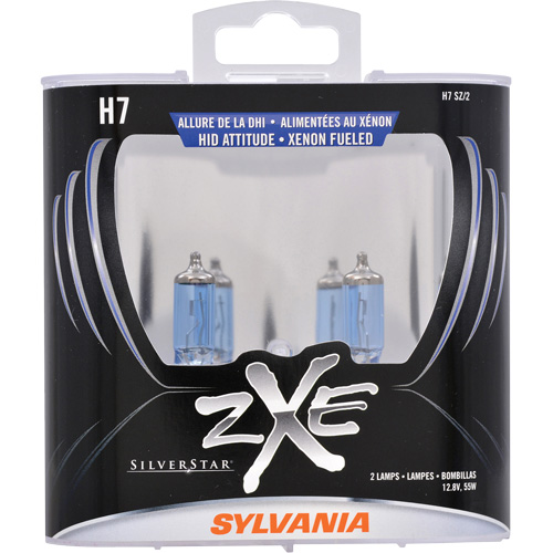 H7 SilverStar&reg; zXe Headlight Bulb, Halogen/HID, 56 W, White Nassau Supply