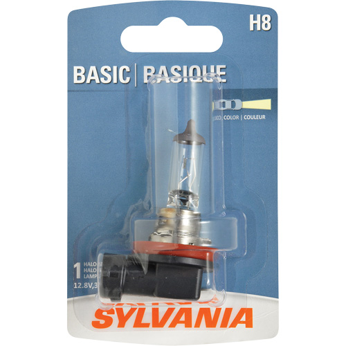 Ampoule de base pour feu avant H8, Halog&egrave;ne, 35 W, Blanc cass&eacute; Nassau Supply