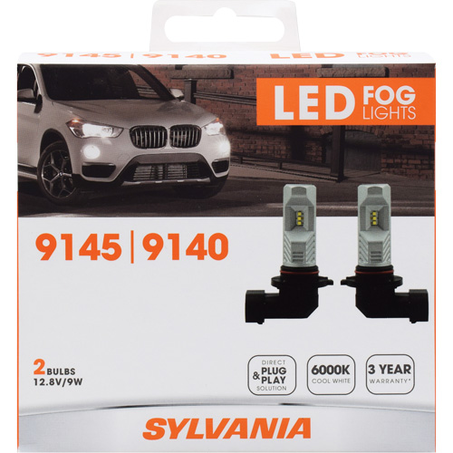 9145 Fog Light Bulb, LED, 65 W, White Nassau Supply