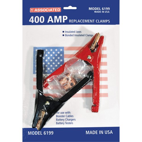 400 Amp Professional Heavy-Duty Booster Cable Clamps Nassau Supply