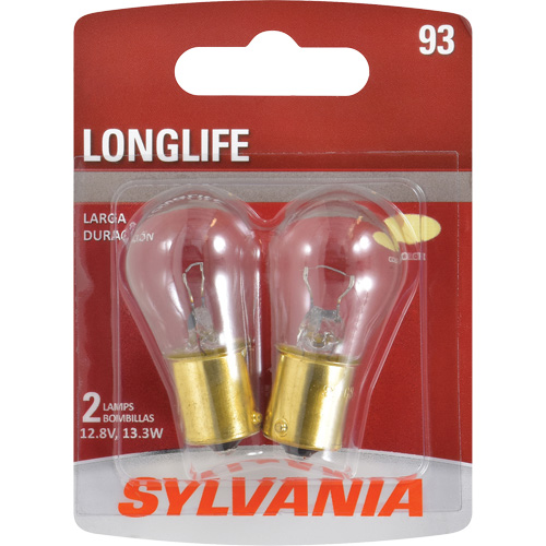 Mini ampoule automobile longue dur&eacute;e mod&egrave;le 93, Incandescente, 13,3 W Nassau Supply
