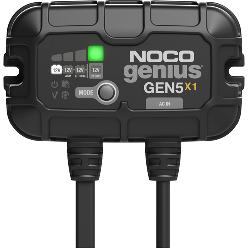 Genius&reg; Gen5X1 1-Bank, 5-Amp On-Board Battery Charger Nassau Supply