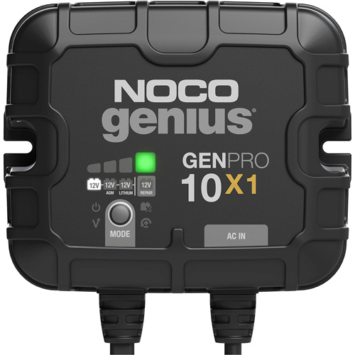 Genius&reg; GenPro10X1 1-Bank, 10-Amp On-Board Battery Charger Nassau Supply