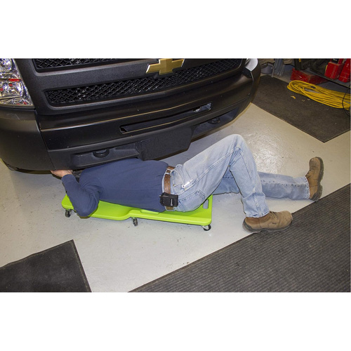 Neon Green Low Profile Plastic Creeper Nassau Supply