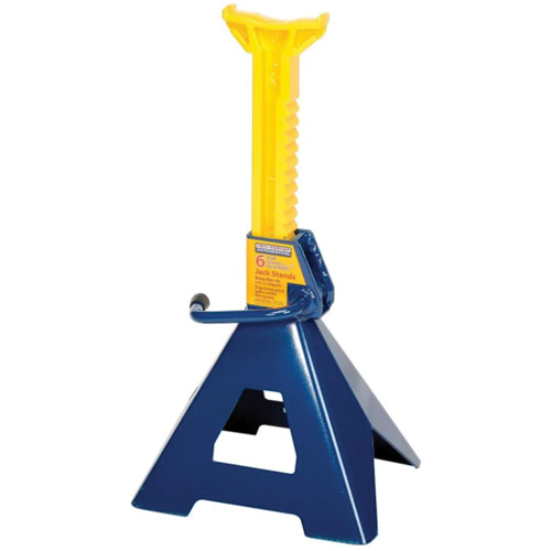 Jack Stand, Locking Handle/Ratchet, 6 tons Capacity, 25-1/4" H Nassau Supply