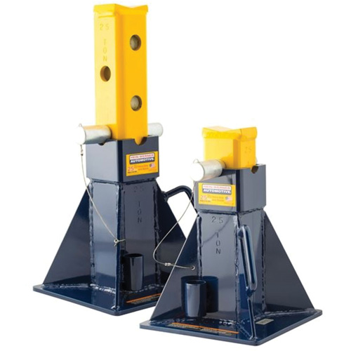 Chandelles de support pour v&eacute;hicule, Tige verrouillable, Capacit&eacute; de 25 tonnes Nassau Supply