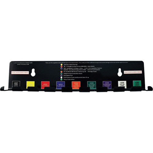 10-Piece Spare Tire Tool Kit Nassau Supply