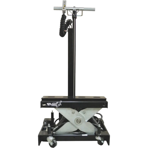 Floor Service Jack, 12 Ton(s) Capacity, 7-1/2" Lowered, 15-3/4" Raised, Air Hydraulic Nassau Supply