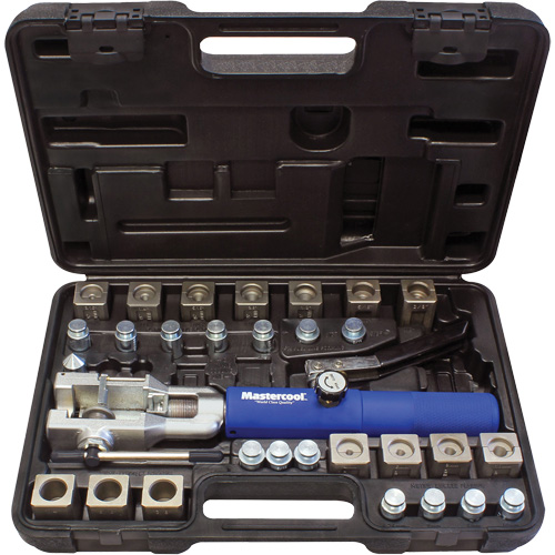 Universal Hydraulic Flaring Tool Set with Tube Cutter & Fuel Line Adapter Nassau Supply