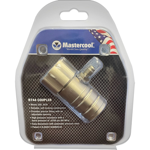 Coupleur manuel CO2 R744 c&ocirc;t&eacute; haute pression Nassau Supply