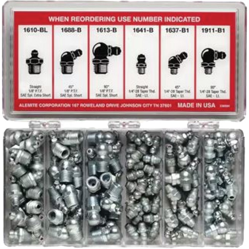 96-Piece Fitting Assortment with Box Nassau Supply