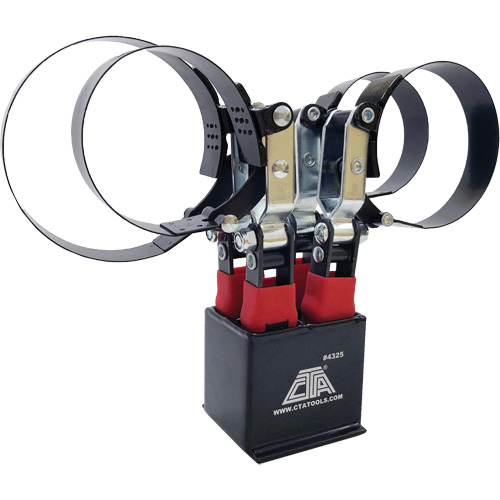 Ensemble de 4 cl&eacute;s pour filtre &agrave; huile avec support Nassau Supply