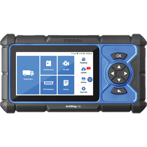 ArtiDiag HD 5" Heavy-Duty Scan Tool with Service Functions Nassau Supply