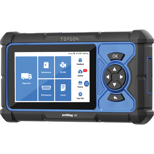ArtiDiag HD 5" Heavy-Duty Scan Tool with Service Functions Nassau Supply