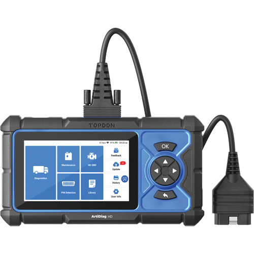 ArtiDiag HD 5" Heavy-Duty Scan Tool with Service Functions Nassau Supply