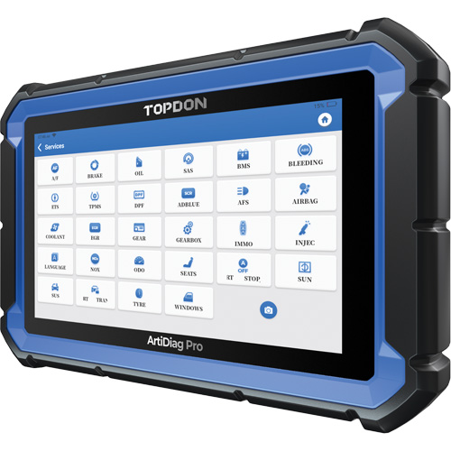 Outil de diagnostic ArtiDiag Pro 7" avec fonctions de service et commandes bidirectionnelles Nassau Supply