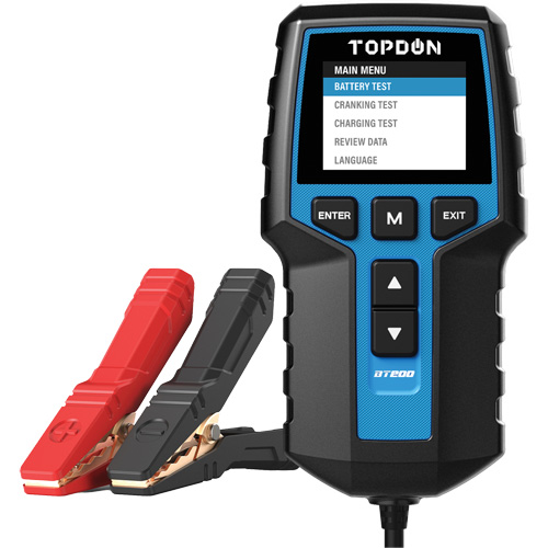 Testeur de batterie 12?V et de syst&egrave;mes 12?V/24?V BT200 Nassau Supply