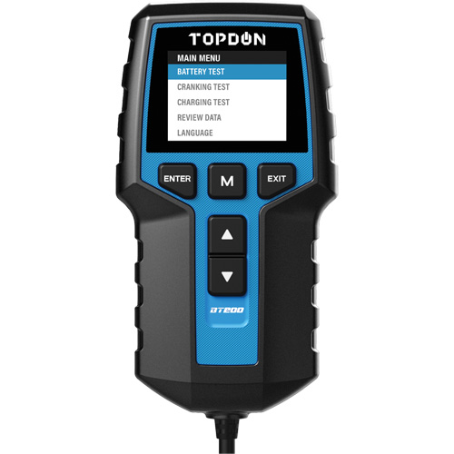 Testeur de batterie 12?V et de syst&egrave;mes 12?V/24?V BT200 Nassau Supply