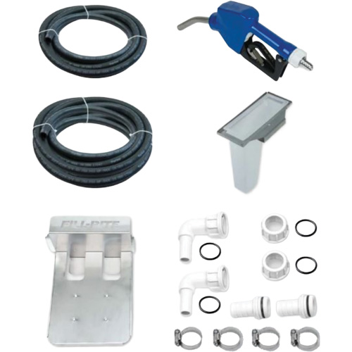 115V AC DEF Transfer Pump & IBC Tote Bracket with Nozzle Nassau Supply