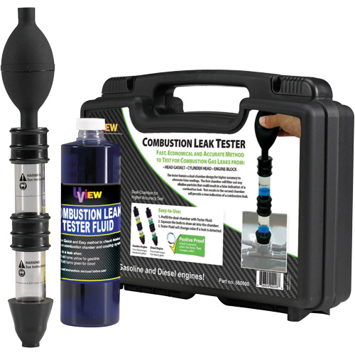 Trousse pour testeur de fuite de gaz/diesel de combustion Uview, 480 ml, Bouteille Nassau Supply