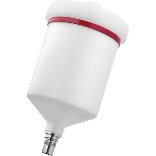 Godet QCC r&eacute;utilisable en plastique 0,6 L, QCC, sans filetage fin Nassau Supply