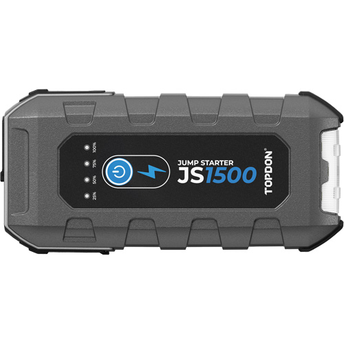 D&eacute;marreur d'appoint, survolteur, banque d'alimentation et lampe de poche JumpSurge1500 Nassau Supply
