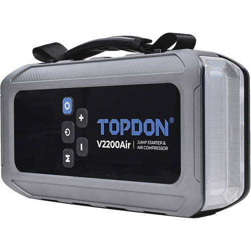 V2200Air 2-en-1: d&eacute;marreur de secours de 1200 A de pointe et gonfleur de pneus Nassau Supply