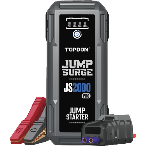 JumpSurge2000Pro 2500 Peak Amp Battery Jump Starter, Power Bank & Flashlight Nassau Supply
