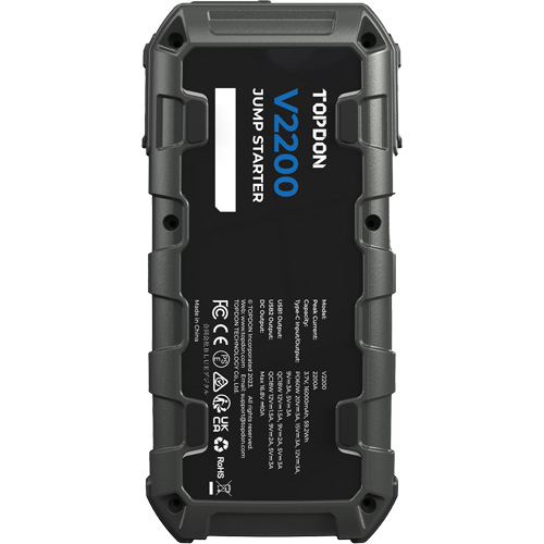 Survolteur, banque d'alimentation et lampe de poche V2200 Nassau Supply