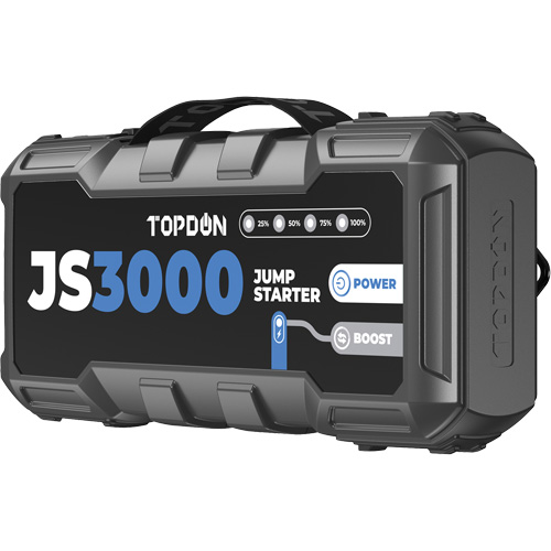 Survolteur, banque d'alimentation et lampe de poche JumpSurge3000 Nassau Supply