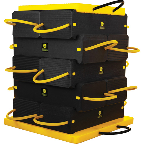 12-Piece CribLok Composite Cribbing System Kit Nassau Supply