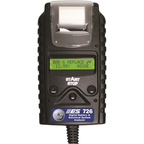 Digital Battery & Electrical System Analyzer with Printer Nassau Supply
