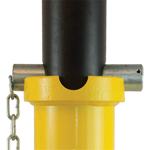 Pin Style Jack Stand, Locking Pin, 25 tons Capacity, 15-3/4" - 26-3/4" H Nassau Supply