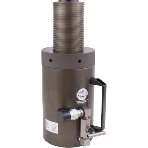Safety Jack, Locking Collar, 100 tons Capacity, 13-37/100" - 19-3/5" H Nassau Supply