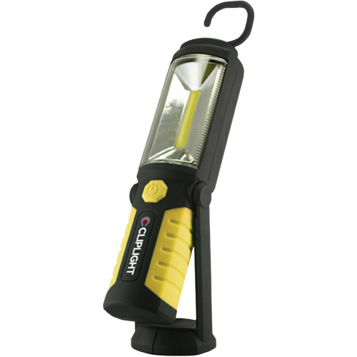 Lampe de travail super lumineuse PIVOT, Crochet/Magn&eacute;tique, Non rechargeable Nassau Supply