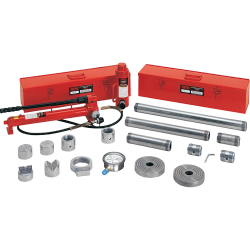 Trousse de r&eacute;paration pour collision et entretien, capacit&eacute; 20 tonnes, avec adaptateurs forg&eacute;s Nassau Supply
