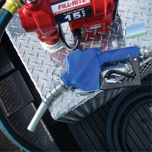 Blue Cold Weather Automatic Diesel Spout Nozzle Nassau Supply