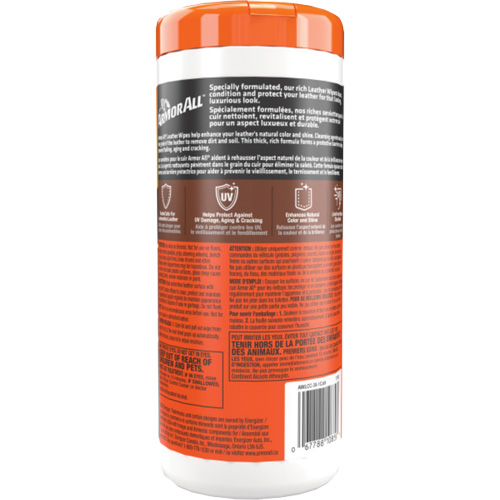 Lingettes nettoyantes et traitement pour cuir Extreme Shield + c&eacute;ramique Nassau Supply