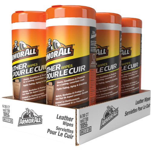 Lingettes nettoyantes et traitement pour cuir Extreme Shield + c&eacute;ramique Nassau Supply