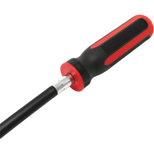 Tournevis flexible extra-long avec adaptateur carr&eacute; 1/4" x hexagonal 1/4" Nassau Supply