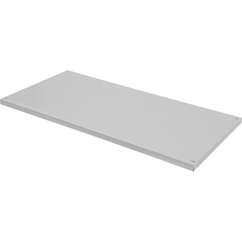 Tablette de rechange pour armoire d&eacute;montable, 30" x 15", Capacit&eacute; de 100 lb, Acier, Gris Nassau Supply