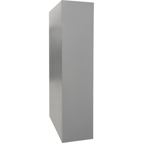 Hi-Boy Storage Cabinet, Steel, 4 Shelves, 72" H x 36" W x 18" D, Grey Nassau Supply