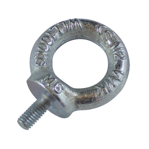 Boulons &agrave; œil matric&eacute;s, 1/8" dia, 1/2" lo, Fini naturel sans enduit, 154 lb (70 kg) capacit&eacute; Nassau Supply