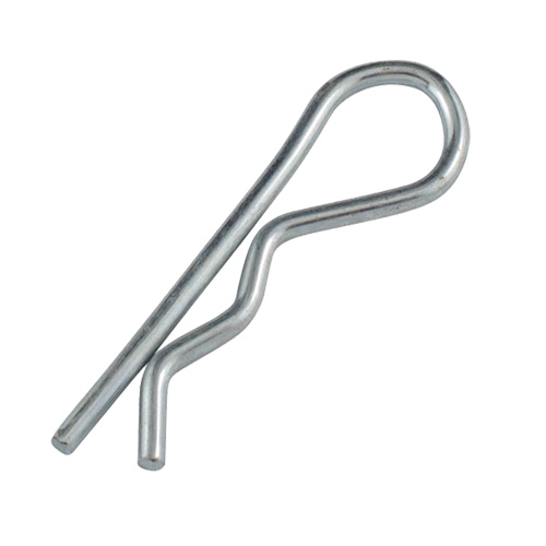Cotter Pin, 1/8" Dia., 2-9/16" L, Zinc Plated Nassau Supply